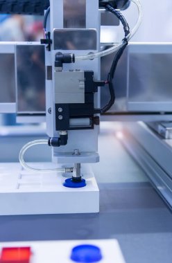 Pnömatik pistonlu enayi endüstriyel makine, otomasyon basınçlı hava fabrika üretim biriminde