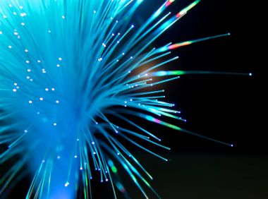 Fiber optik ışıklar soyut arkaplan
