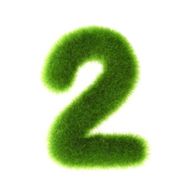 Beyaz arka plan üzerinde izole ot 