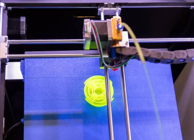 3D printerlere harcama maddeler, üç boyutlu baskı makinesi