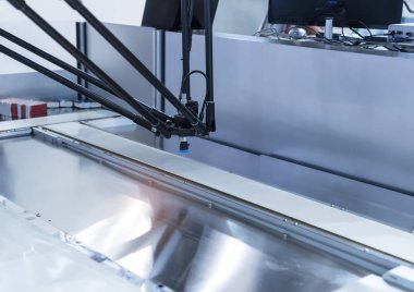 Orman yol manzara üzerinde havadan görünümü