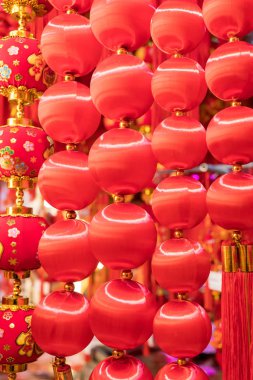 Tradition decoration of Chinese,words mean best wishes and good luck for the coming chinese new year clipart
