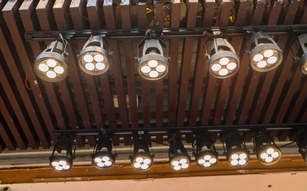 Luz Led Techo Del Centro Comercial — Foto de Stock