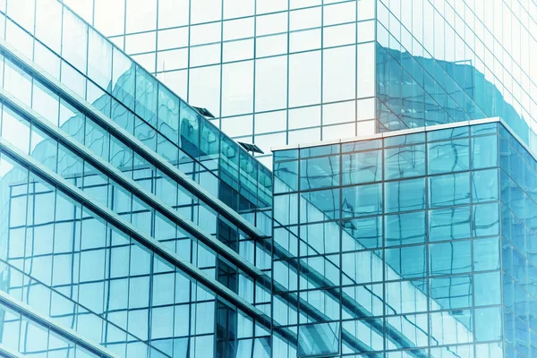 Modern Building Glass Facade Business Background — 스톡 사진