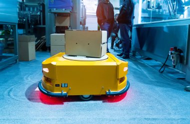 Ambar robot montaj fabrikasında