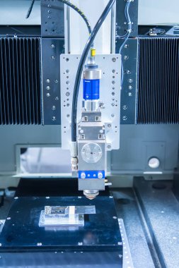 Cnc uygulaması tarafından lazer kesme makinesi denetleyicisinin bir parçası