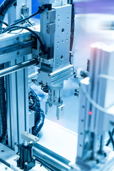 Robotické Obráběcích Strojů Průmyslové Výrobě Rostlin Pojem Industry Inteligentní Továrny — Stock fotografie