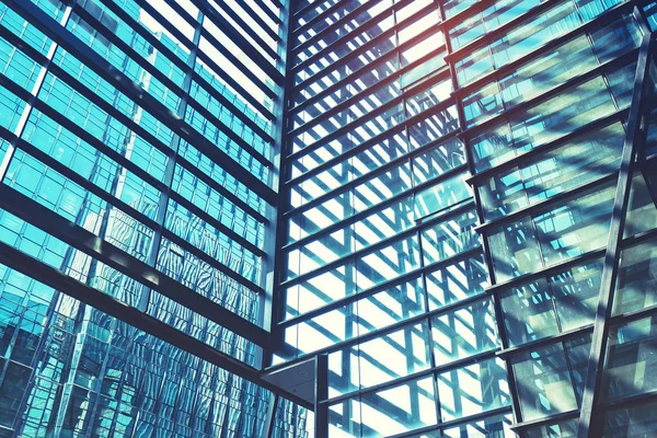 Modern Building Glass Facade Business Background — 스톡 사진