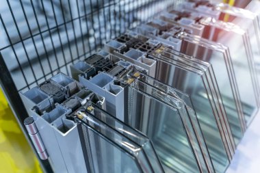 Pencere, kapı, banyo kutusu için alüminyum profil