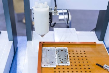 Robotik görüş sensör kamera sistemi alüminyum mobil ölçüm 