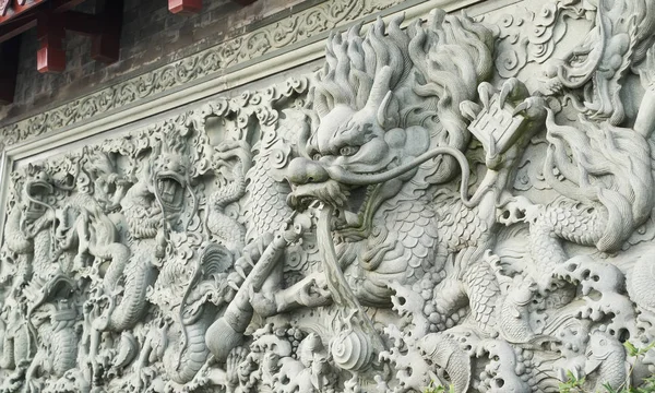 Valódi kínai sárkány Kínában — Stock Fotó