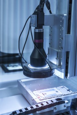 otomatik görme sensörü makine ölçmek alüminyum mobil fon