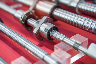 Kurşun vida mili yedek parça Cnc makine