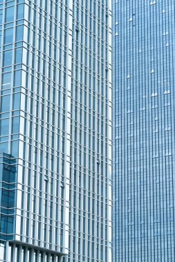 Mimari, Modern İnşaat Cam Cephesi İş Arkaplanı 'nı ayrıntılarıyla anlatıyor