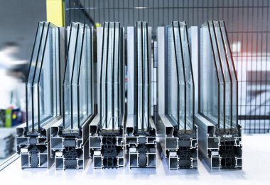 Pencere, kapı, banyo kutusu için alüminyum profil