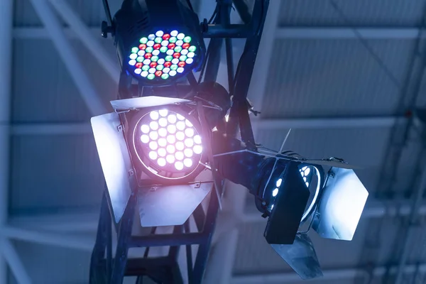 Luz Led Techo Del Centro Comercial —  Fotos de Stock