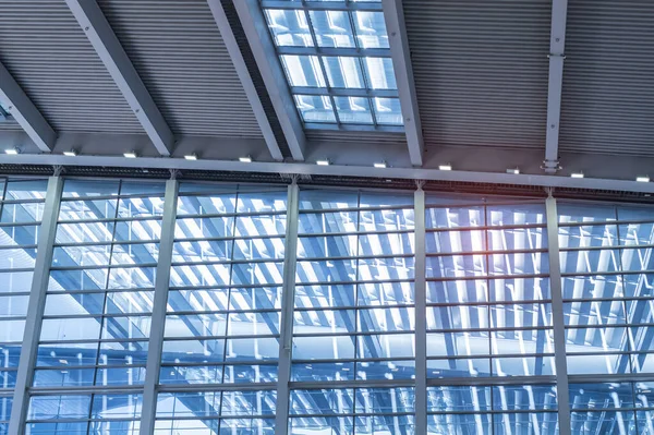 Mimari, Modern İnşaat Cam Cephesi İş Arkaplanı 'nı ayrıntılarıyla anlatıyor