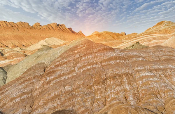 Danxia Roter Sandstein Nationalen Geopark Von Zhangye Gansu China — Stockfoto