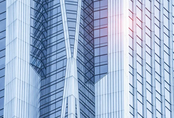 Сучасне Будівництво Скляний Фасад Бізнес Фон Деталі Архітектури — стокове фото
