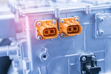 Eko otomobil motorunun elektrik sistemi Otomotiv bölümü kavramı