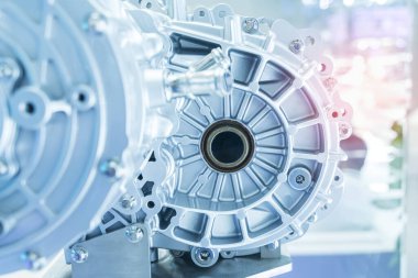 Eko otomobil motorunun elektrik sistemi Otomotiv bölümü kavramı