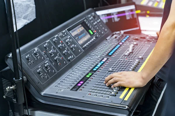 Soundmixer Nützlich Für Verschiedene Musik Und Soundthemen — Stockfoto