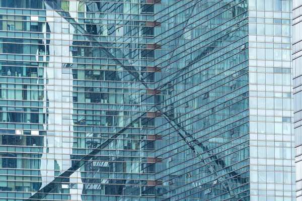 Современное Здание Стеклянный Фасад Бизнес Фон Архитектура — стоковое фото