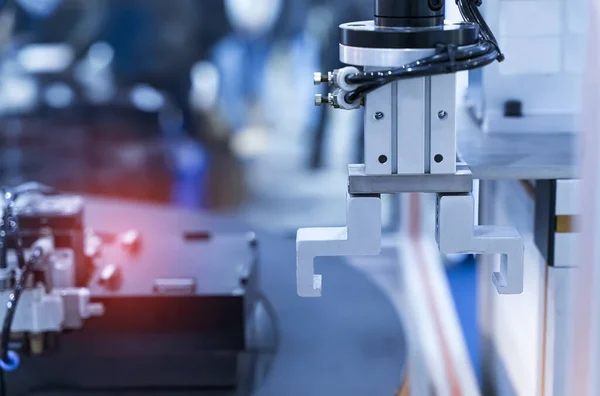 Robot Otomatis Pabrik Yang Pintar Baris Perakitan — Stok Foto
