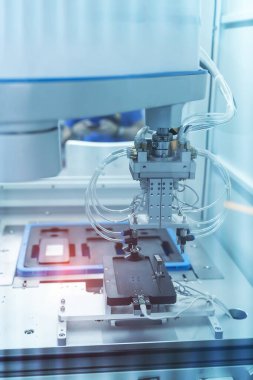 Endüstriyel makinede robotik pnömatik piston emici ünitesi, otomasyon sıkıştırılmış hava fabrikası üretimi
