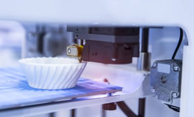 3D yazıcı veya katkı maddesi imalatı ve robot otomasyon teknolojisi.