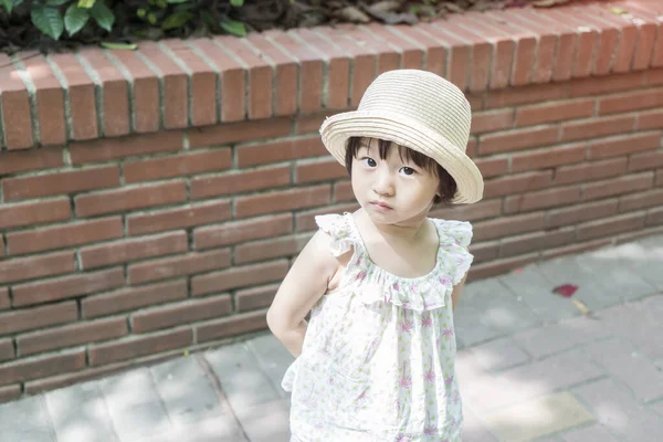 Retrato Bela Menina Chinesa Asiática — Fotografia de Stock