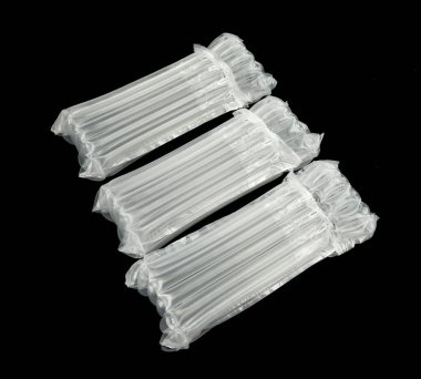 plastik şeffaf hava ambalajı, malların korunması.