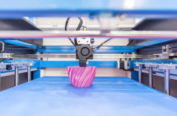 Impressora Manufatura Aditiva Tecnologia Automação Robótica — Fotografia de Stock