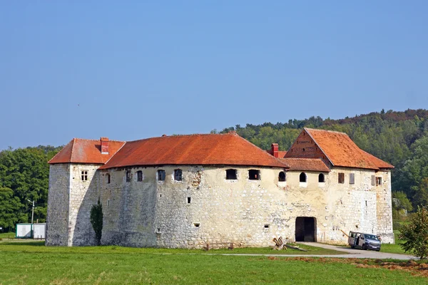 Ribnik zamek, Chorwacja — Zdjęcie stockowe