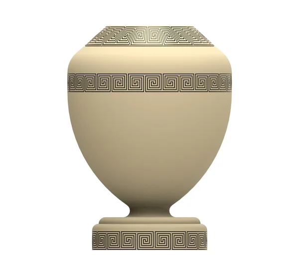 Cremation urn, 3d rendering — Stock Photo, Image