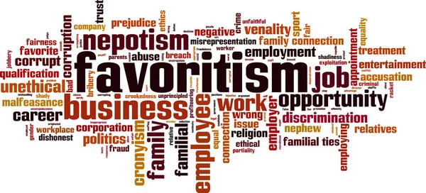 Favorisering word cloud — Stock vektor