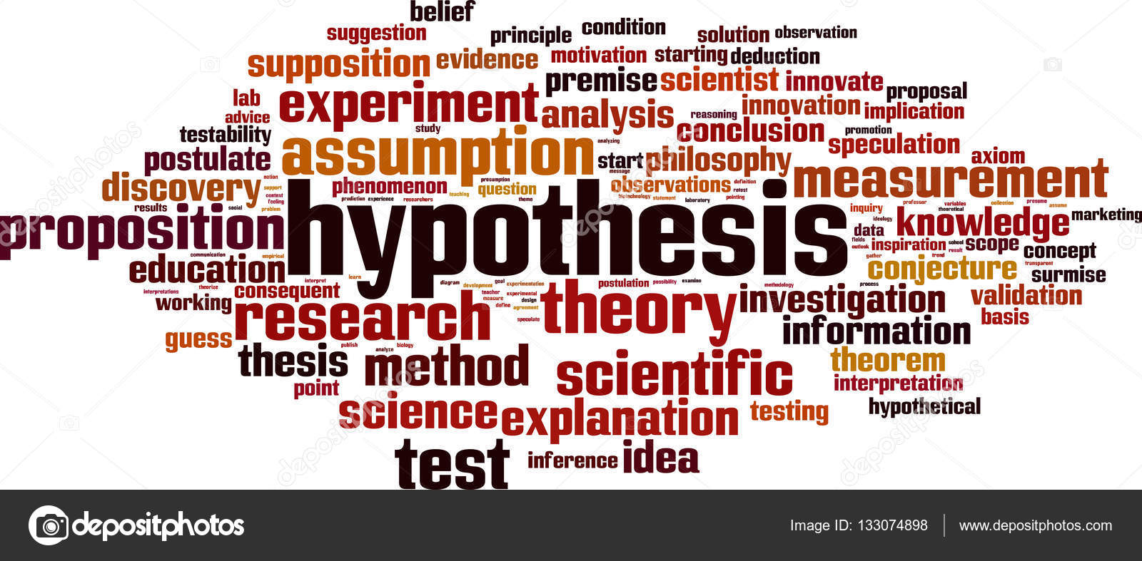 word for hypothesis plural