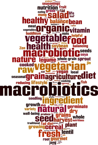 Макробиотики — стоковый вектор