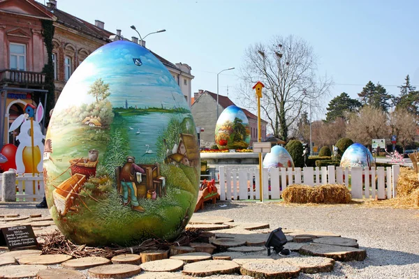 Velikonoční vajíčka, Koprivnica — Stock fotografie