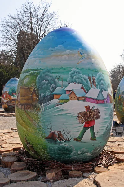 Пасхальные яйца, Koprivnica — стоковое фото