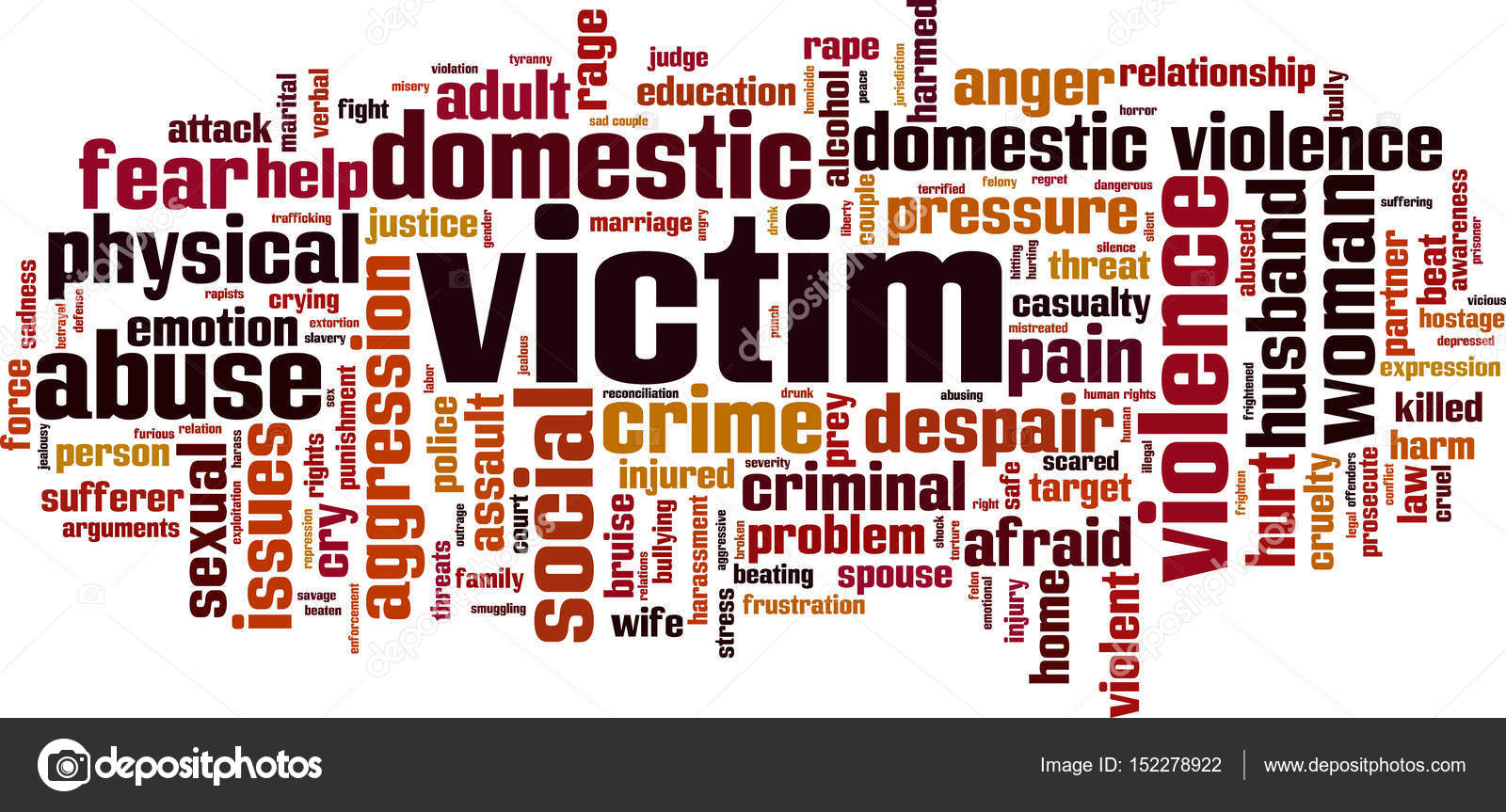 Victim word cloud Stock Vector Image by ©Boris15 152278922