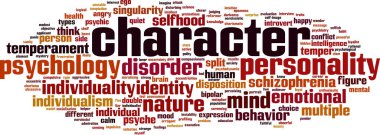 Karakter kelime bulutu kavramı