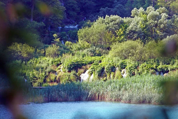 Parco Nazionale dei Laghi di Plitvice in Croazia — Foto Stock