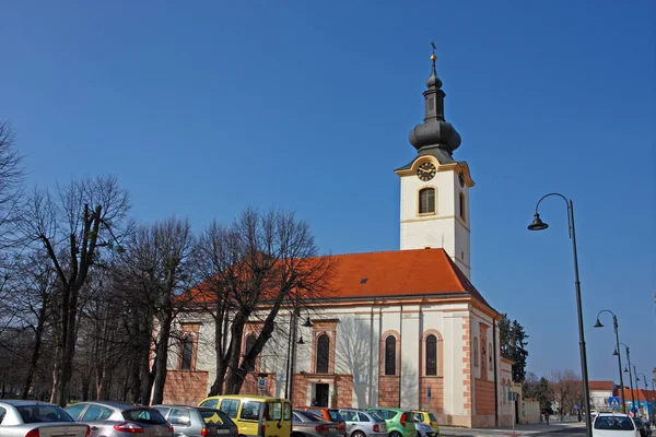 Kirche der Heiligen Nikolaus, koprivnica — Stockfoto