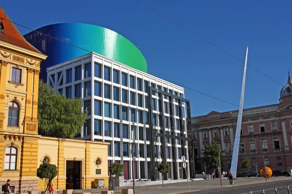 Academy of Music, University of Zagreb, Croatia — Stock Photo, Image