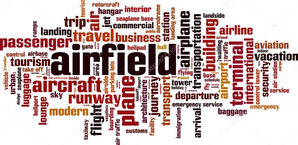 Airfield word cloud