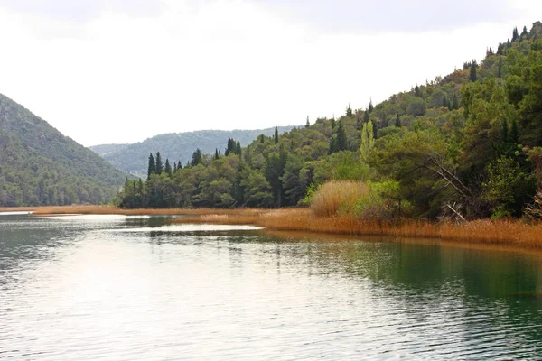 Krka-floden, Kroatien — Stockfoto