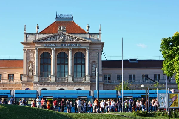 Estación central de tren, Zagreb — Foto de Stock