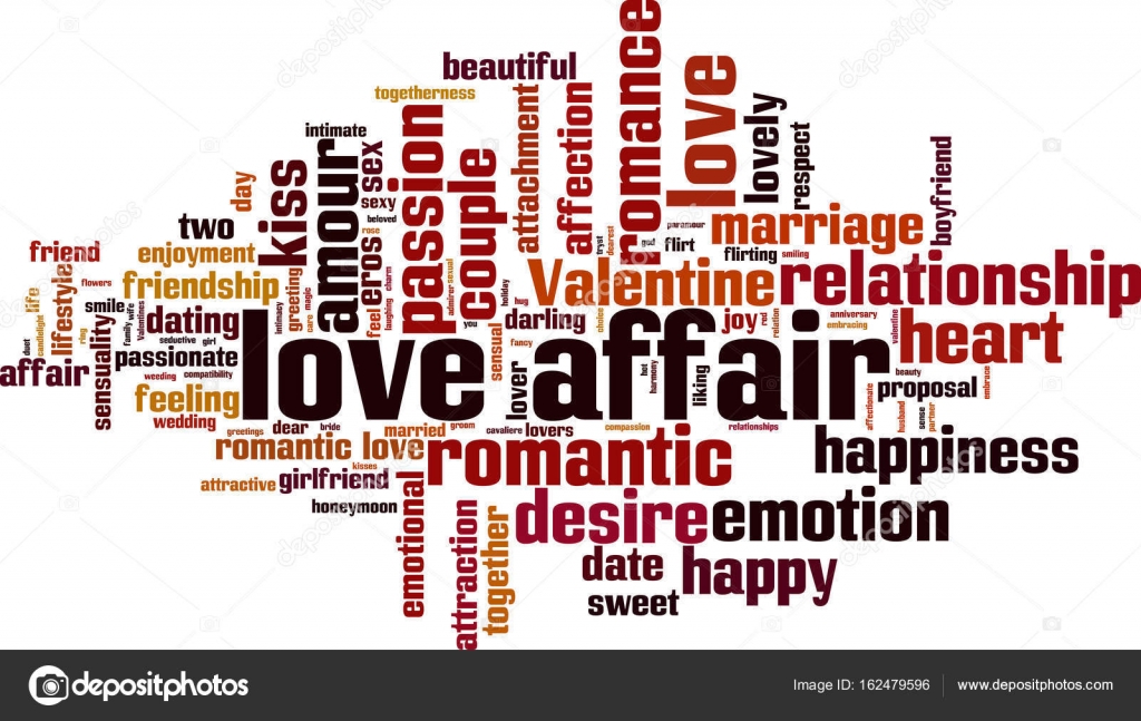 Love Affair Word Cloud Stock Vector Love Affair Word Cloud Stock Vector