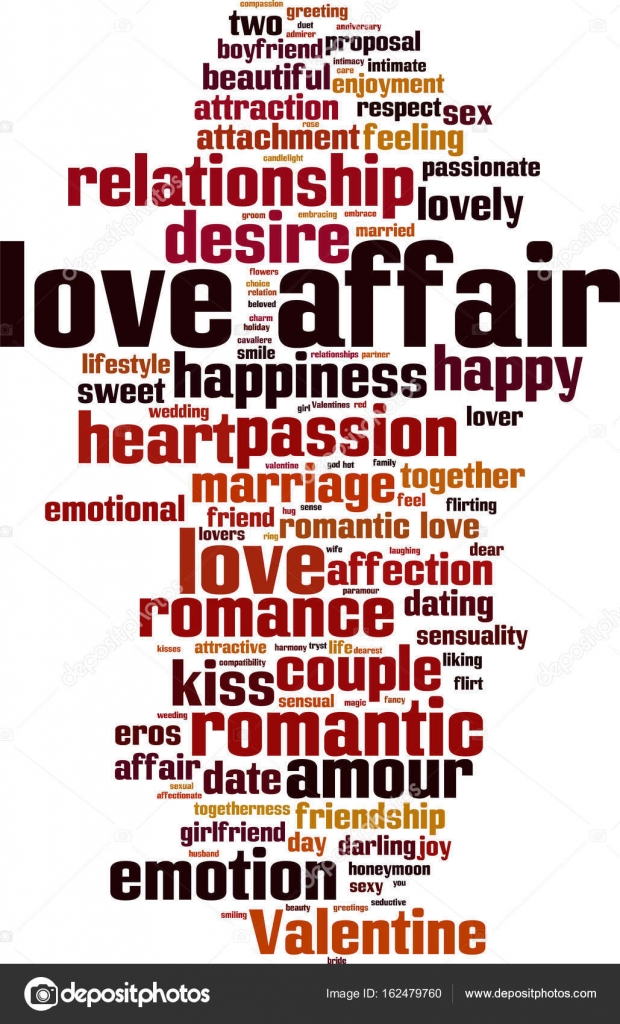 Love Affair Word Cloud Stock Vector Love Affair Word Cloud Stock Vector